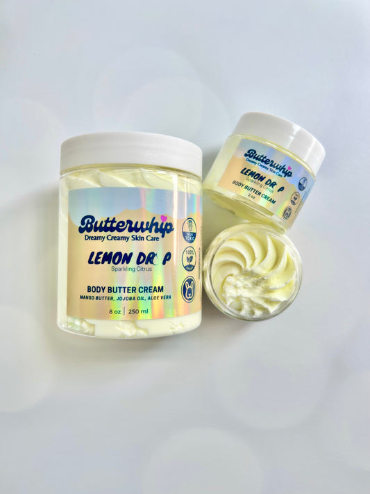 Butterdrip Glam Body Butter Cream - Lemon Drop